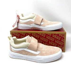 Vans Kyle Pro 2 Rose Pink Suede Velcro Sneakers Women's